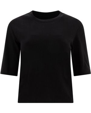 Sandbeige T Shirts - Zwart