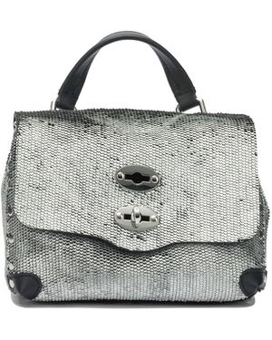 Zanellato "Postina" Handtasche - Grau