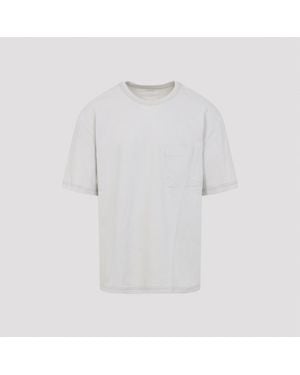 Lemaire Boxy Short Sleeves T Shirt - Wit