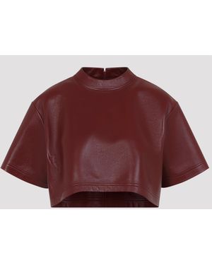 Balenciaga Top corto - Rojo