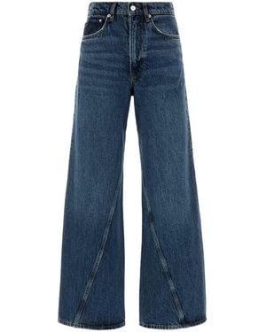 Anine Bing Denim Brie Jeans - Blue
