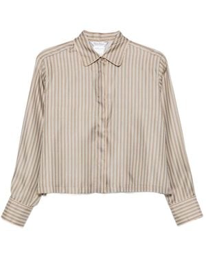 Max Mara Silk Shirt - Natural