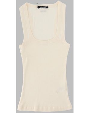 Jacquemus Stylish Mini Top For - Natural