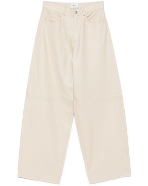 Haikure Bethany Leather Trousers - White