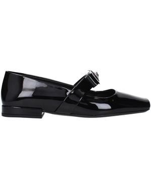 Versace Ballerine Donna Vernice Nero - Black