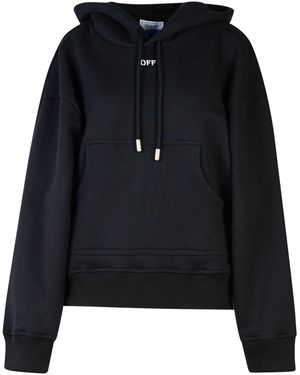 Off-White c/o Virgil Abloh Feat Di Cotone Nero Bianco