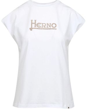 Herno T -Shirts und Polos - Weiß