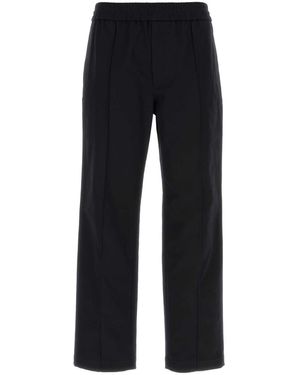 Valentino Garavani Midnight Stretch Cotton Pant - Black