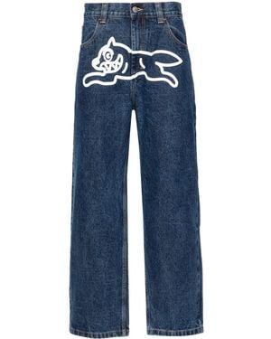 ICECREAM Running Dog Denim Jeans - Blauw