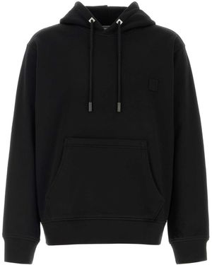 WOOYOUNGMI Black Cotton Sweatshirt