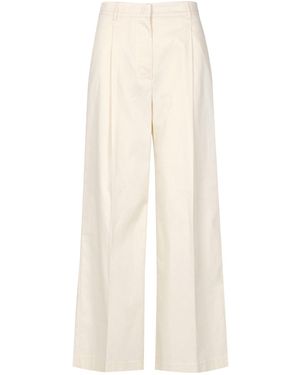 Grifoni Broek Cream - Wit