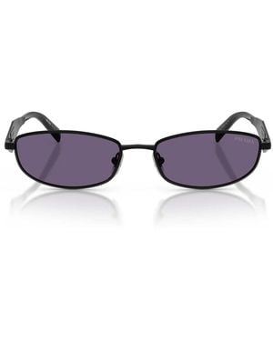 Prada Gafas De Sol Prd51 S 7 Ab70 W Negro Mate/Blackberry Mujer - Morado