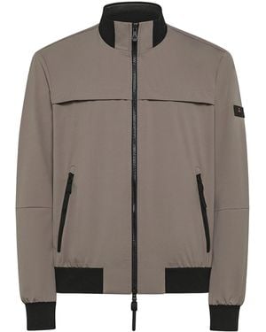 Peuterey Bomber Stretch Grigio - Bruin