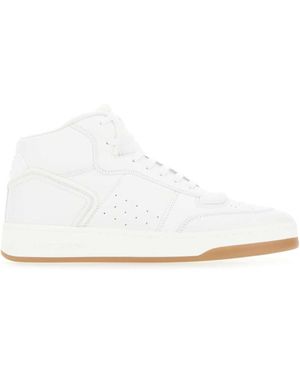 Saint Laurent Sl/80 Sneakers - Wit