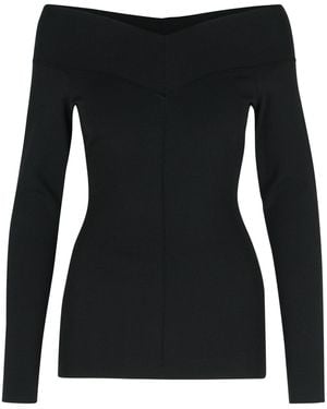 Stella McCartney Viscose Blend Top - Black
