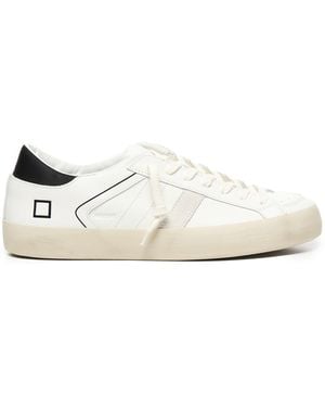 Date Hill Low Weißer Ledersneaker