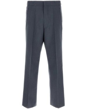 Prada Mohair Blend Pant Wool - Blue