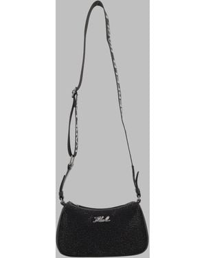 KARL LAGERFELD Chic Mini Handbag For Kids - Grey