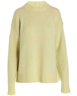 Jil Sander Crewneck -Pullover - Gelb