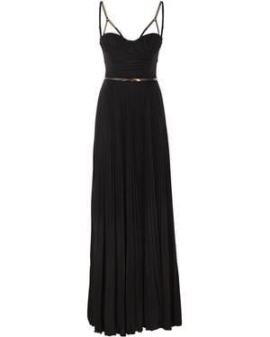 Elisabetta Franchi Carpet Dress - Black