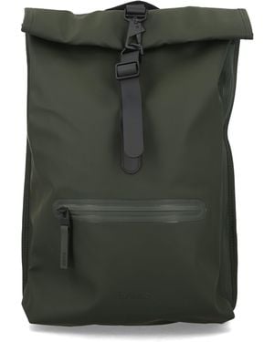Rains Rolltop Backpack - Green