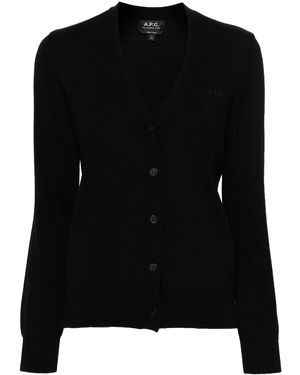 A.P.C. Salome Cardigan - Schwarz