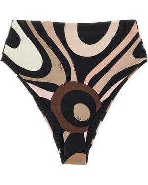 Emilio Pucci Marmor Bikini Briefs - Schwarz