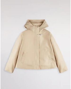 Fay Short Parka - Natural