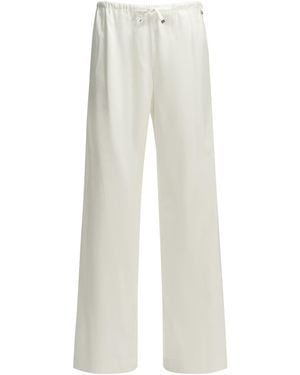 Herno Casual Katoenen Broek - Wit