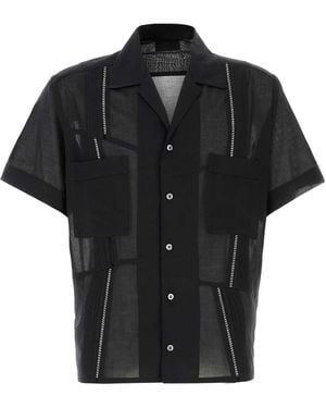 Magliano Cotton Broken Shirt - Black