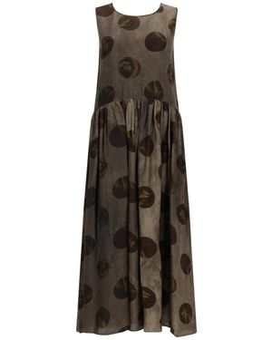 Uma Wang Midi Dress Adral - Multicolour