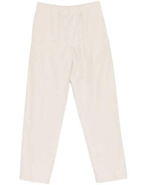 Lardini Pavice Stretch Pants - White