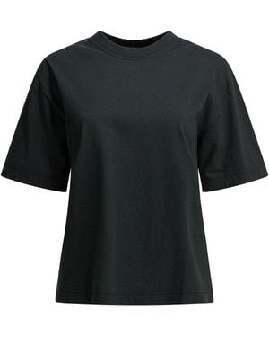 Golden Goose Crew-neck T-shirt With Logo T-shirts Black