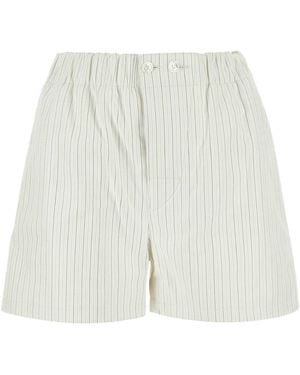 ショートパンツ Bottega Veneta Pink nappa leather bermuda shorts Bottega Veneta Pink Nappa Leather Bermuda Shorts | italist
