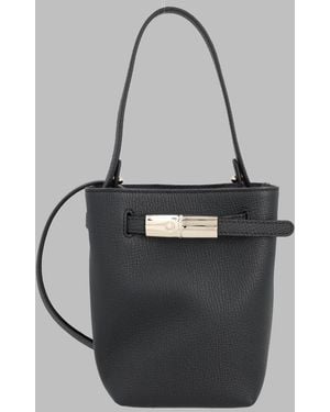 Longchamp Borsa A Secchiello "Le Smart" Xs - Black