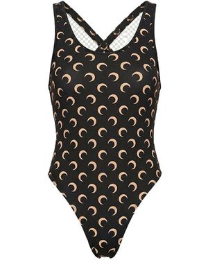 Marine Serre Zwemkleding - Zwart