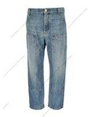 Versace Carpenter Jeans aus Baumwolldenim - Blau