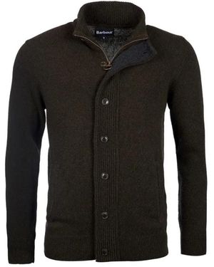 Barbour Essential Patch Reißverschluss durch - Schwarz