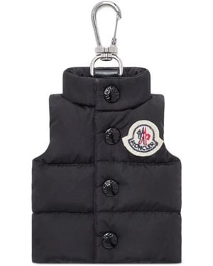 Moncler Llavero Chaleco - Azul