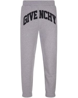 Givenchy Cotton Logo Jogginghose - Grau