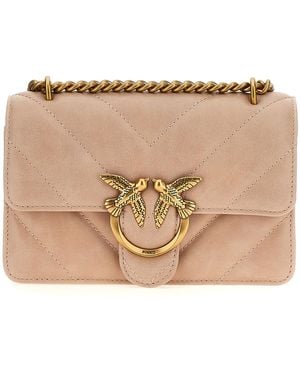 Pinko 'Love One Mini' Crossbody Bag - Brown