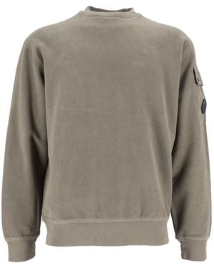 C.P. Company Sudaderas Cuello Redondo - Gris