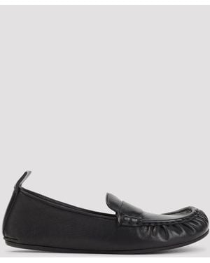 Acne Studios Nappa Leather Loafers - Schwarz