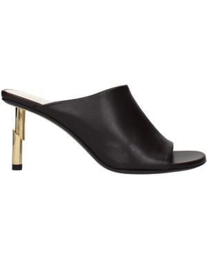 Lanvin Heeled Mules - Black