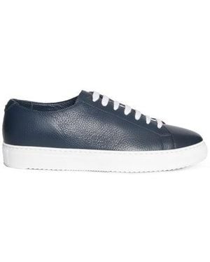 Doucal's Doucal 's Lederen Sneakers - Blauw