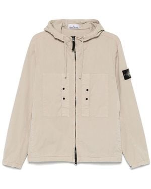 Stone Island Compass-Badge Jacket - Natural