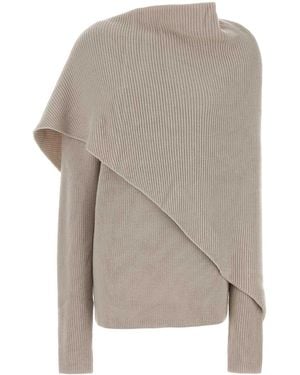 Entire studios Wrap Jumper Soy - Grey