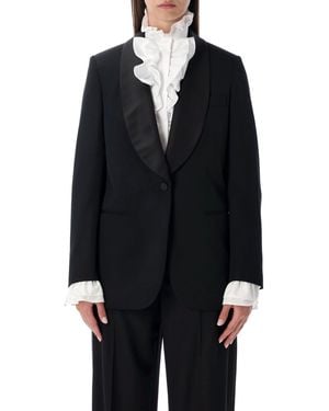 Ralph Lauren Sutton Slim Grain De Poudre Tuxedo Jacket - Black