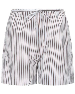 Loulou de Saison Lory Drawstring Short - White