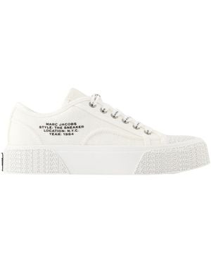 Marc Jacobs Weiße Baumwoll-Sneakers